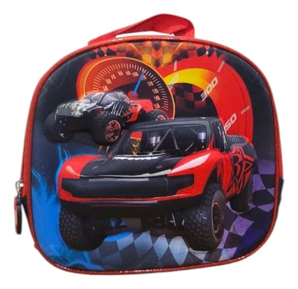 Mochila Niño 3d Set X3 + Carrito Regalo