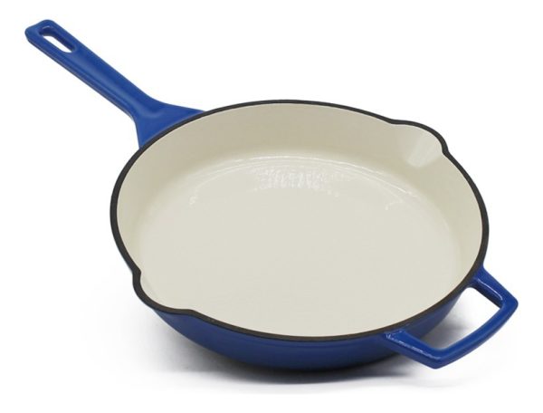 Sarten Hierro Fundido Esmaltada 26 Cm Antiadherente