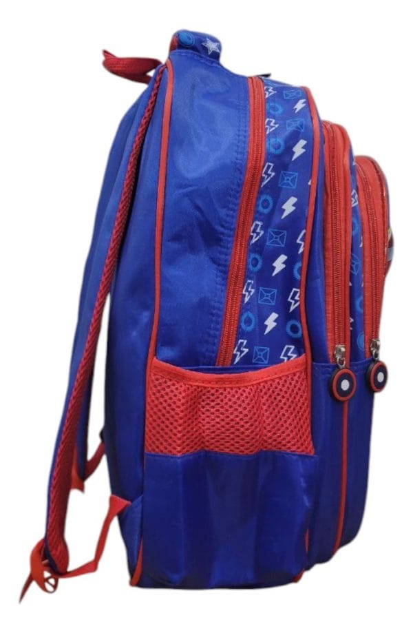 Mochila Escuela Avengers / Vengadores Color Azul Para Niño