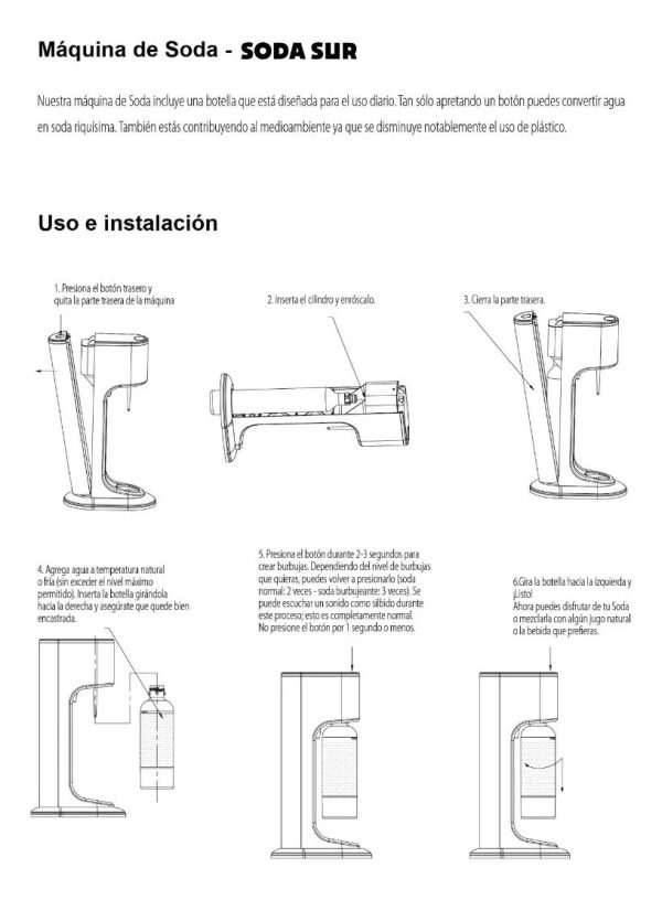 Gasificadora De Agua Soda Sur