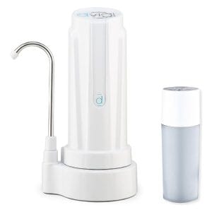Purificador De Agua Dvigi Sobre Mesada Aqua Blanco