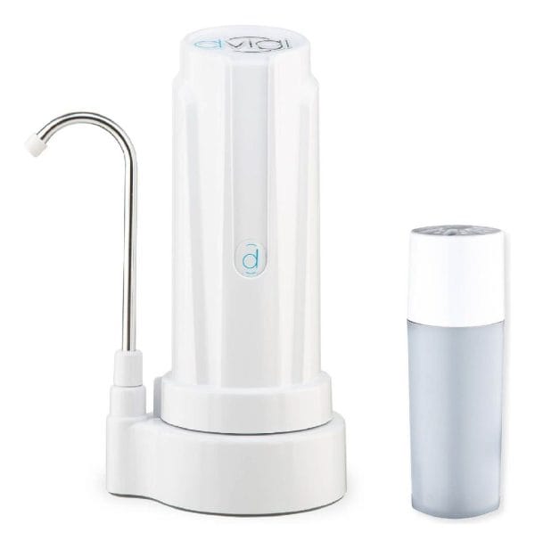 Purificador De Agua Dvigi Sobre Mesada Aqua Blanco