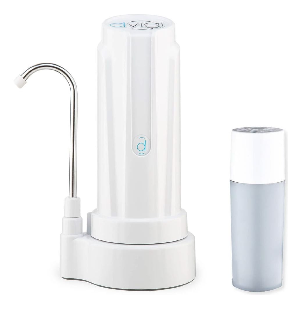 Purificador De Agua Dvigi Sobre Mesada Aqua Blanco