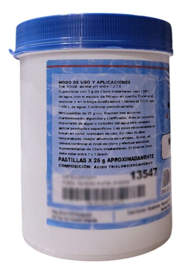 Mini Pastillas Triple Accion X 500 G