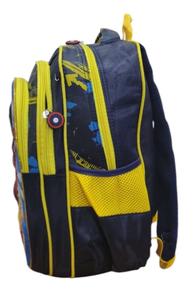Mochila Escuela Dragonball Super Color Negro Para Niño