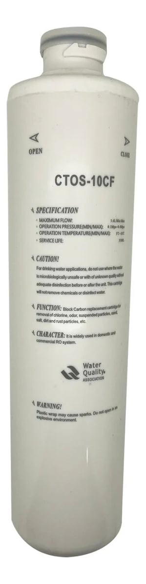 Repuesto De Filtro Carbon + Filtro Polipropileno Clearwater