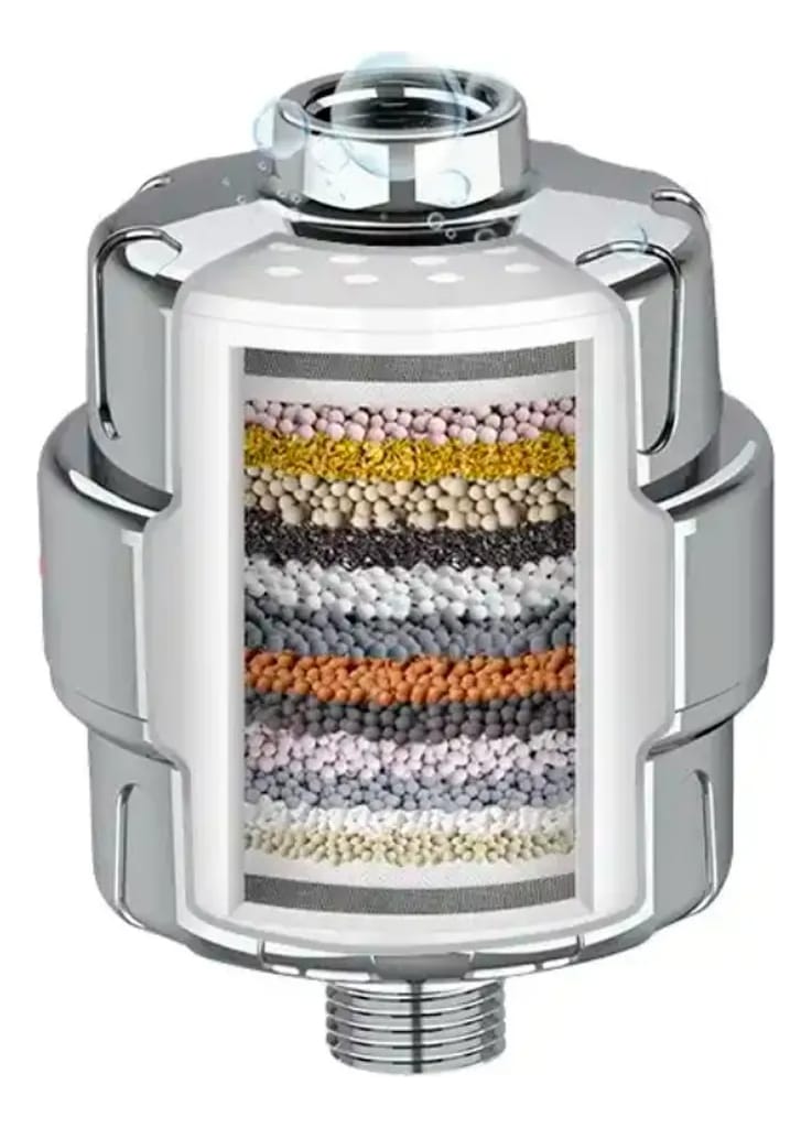Purificador De Ducha 15 Etapas Para Ducha Telefono O Roseta