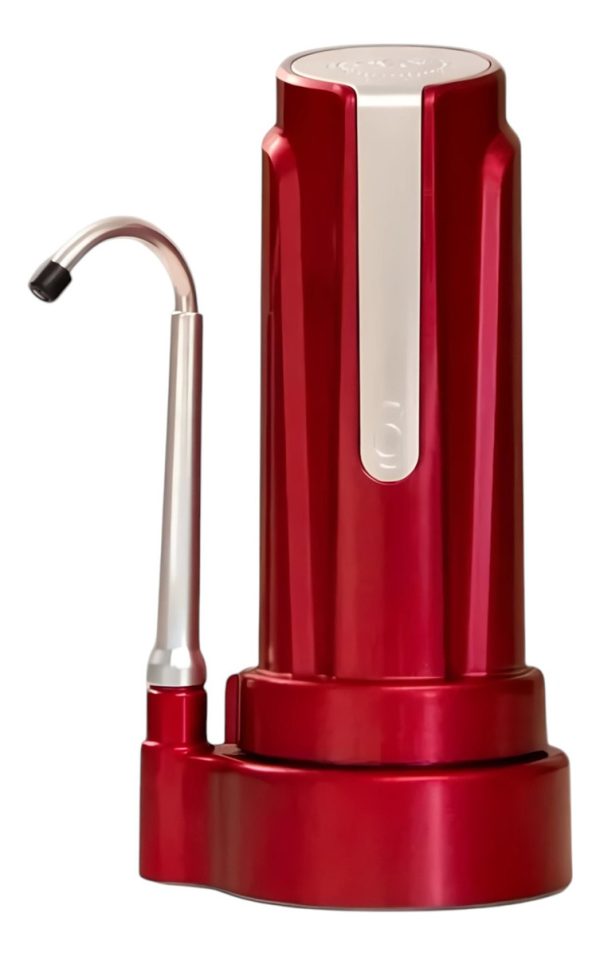 Filtro Purificador De Agua Sobre Mesada Dvigi Aqua Plateado