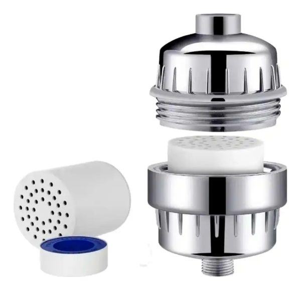 Purificador De Ducha 15 Etapas Para Ducha + Repuesto Extra