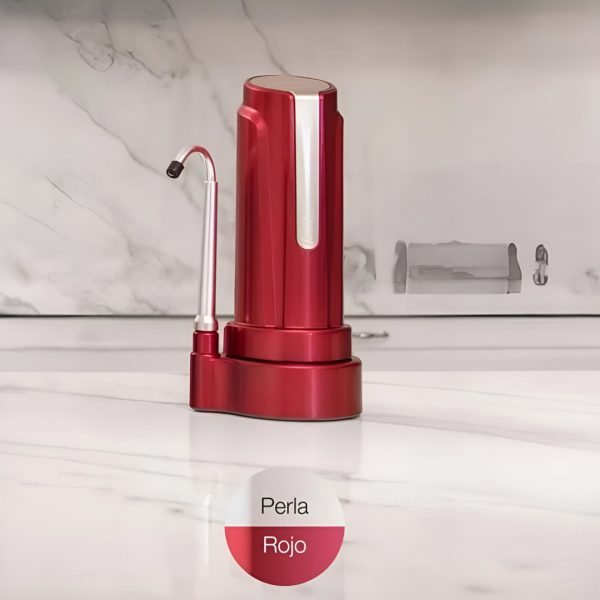 Filtro Purificador De Agua Sobre Mesada Dvigi Aqua Plateado