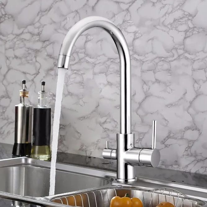 Filtro Purificador De Agua Bajo Mesada Ecofast + Grifo Curvo