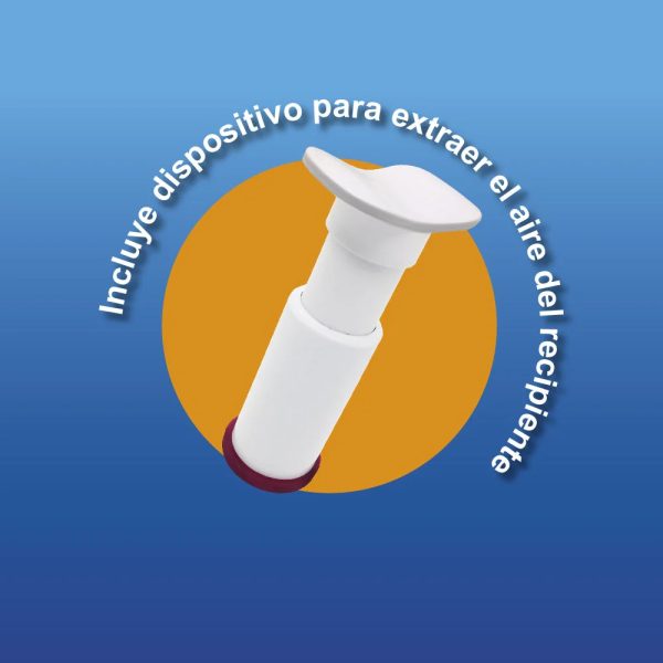 Taper Recipiente Al Vacío Para Alimentos Hermético 700ml