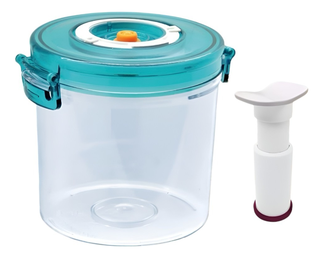 Taper Recipiente Al Vacío Para Alimentos Hermético 2000ml