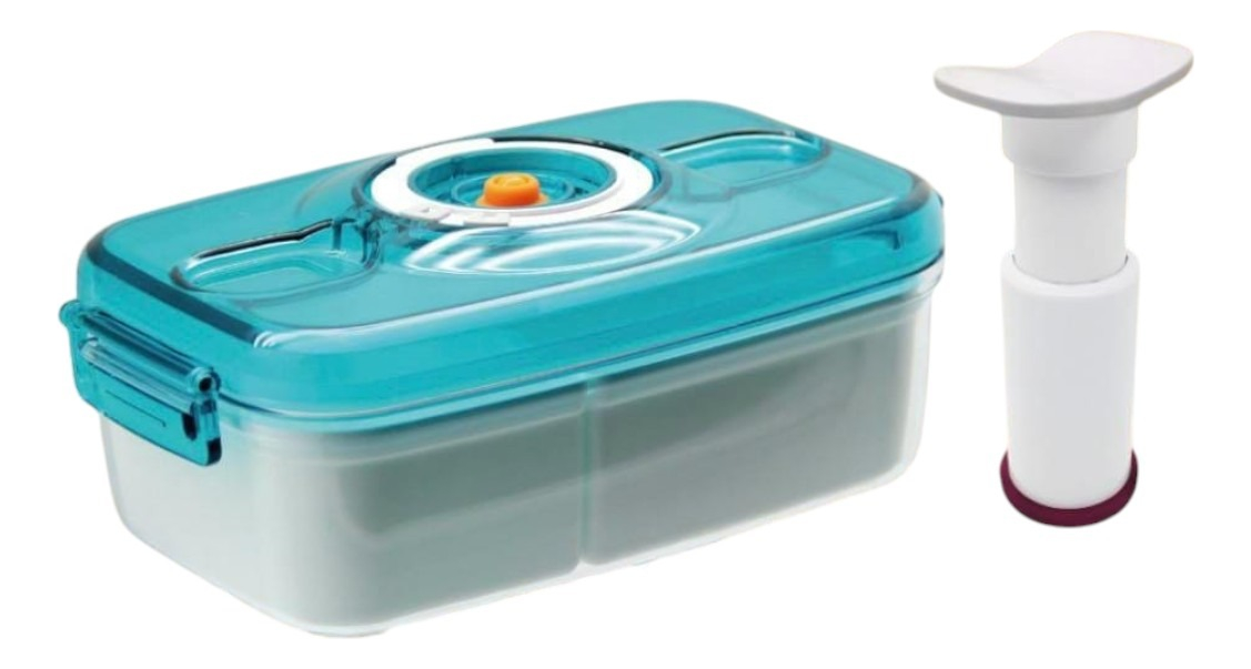 Home Taper Recipiente Al Vacío Para Alimentos Hermético 1100ml