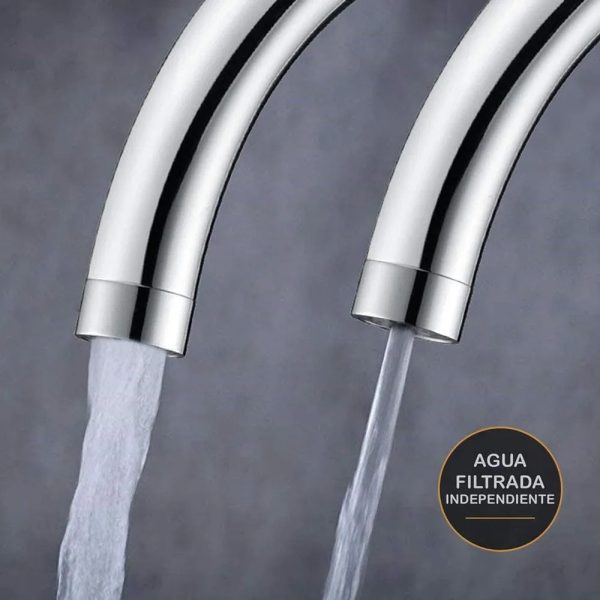 Filtro Purificador De Agua Bajo Mesada Ecofast + Grifo Curvo