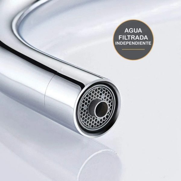 Filtro Purificador De Agua Bajo Mesada Ecofast + Grifo Curvo