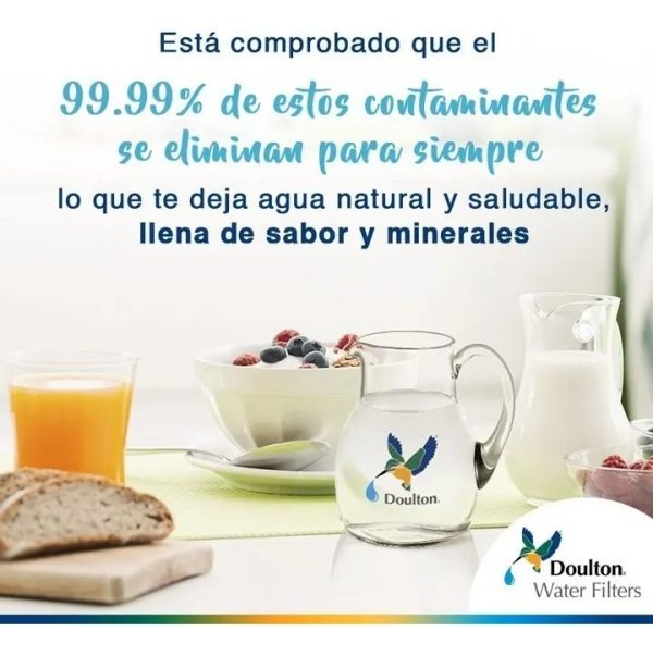 Filtro Purificador De Agua Bajo Mesada Ecofast + Grifo Curvo