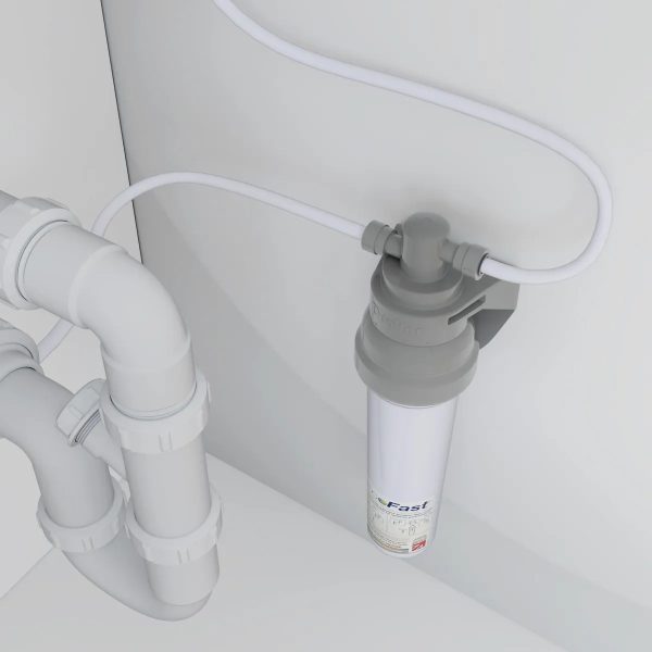 Filtro Purificador De Agua Bajo Mesada Ecofast + Grifo Curvo