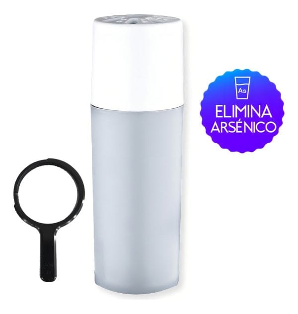 Repuesto Purificador De Agua Filtro Elimina Arsénico | Dvigi Color Gris Oscuro