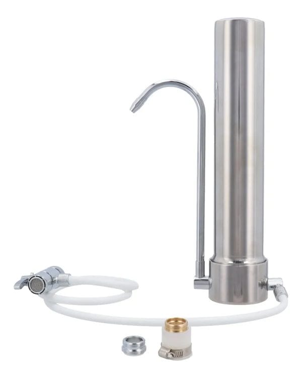 Purificador De Agua Sobre Mesada Akuifer Ceramic Inox