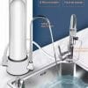 Purificador De Agua Sobre Mesada Akuifer Ceramic Inox