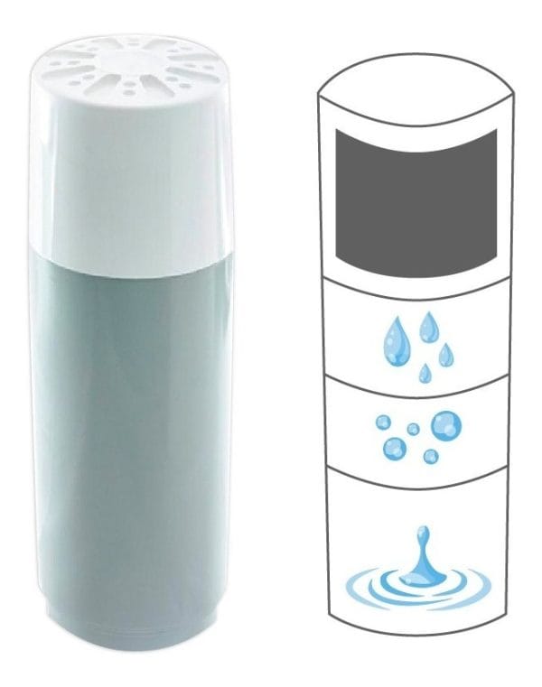 Repuesto Purificador De Agua Filtro Elimina Arsénico | Dvigi Color Gris Oscuro