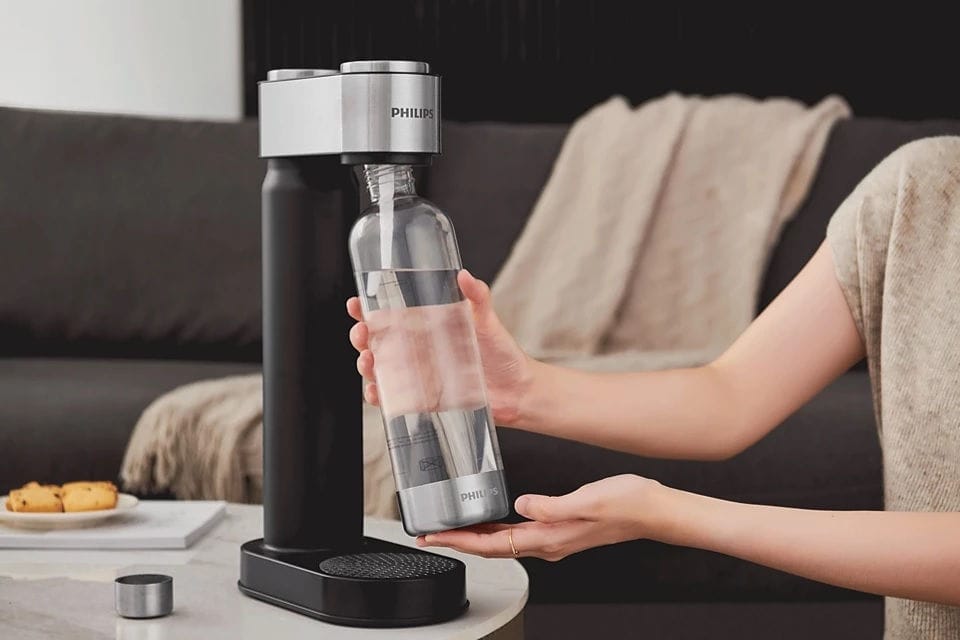 Soda Philips | Kit Gasificador: Máquina + Botella 1l + Co2