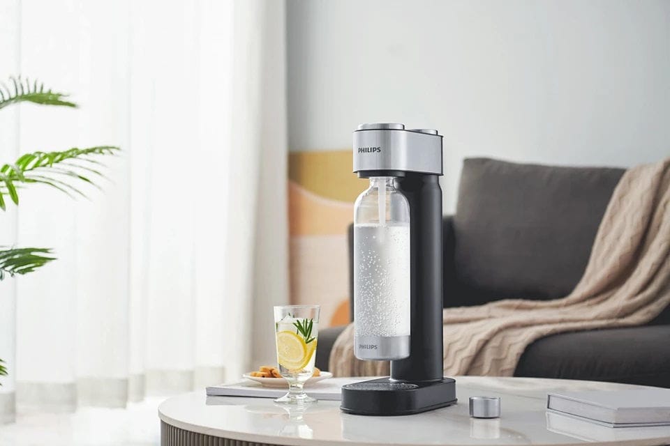 Soda Philips | Kit Gasificador: Máquina + Botella 1l + Co2