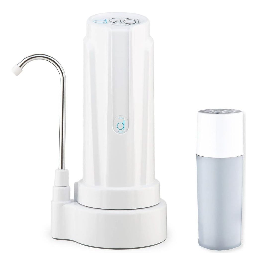 Purificador De Agua Dvigi Sobre Mesada Aqua Blanco