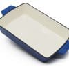 Set De 3 Ollas + Asadera Hierro Fundido Esmaltadas