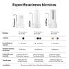 Purificador De Agua Dvigi Sobre Mesada Aqua Blanco