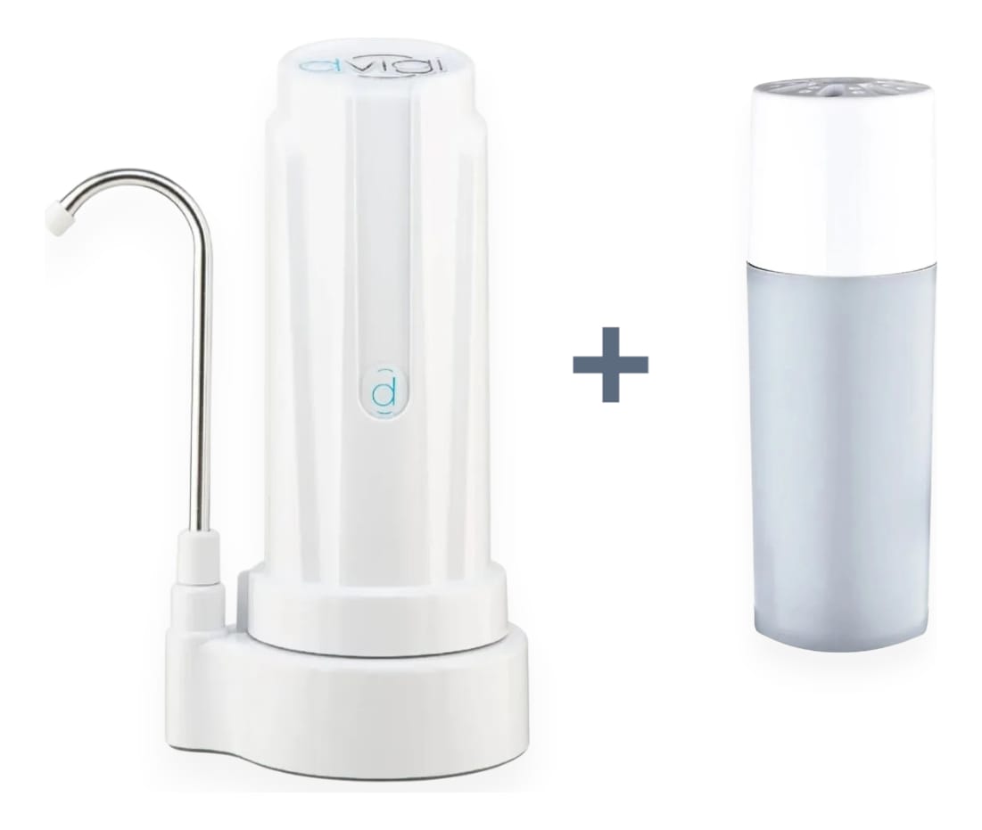 Purificador De Agua Dvigi Sobre Mesada Aqua + Repuesto