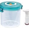 Taper Recipiente Al Vacío Para Alimentos Hermético 2000ml