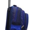 Mochila Escuela Autos Color Negro Con Carrito Para Niño