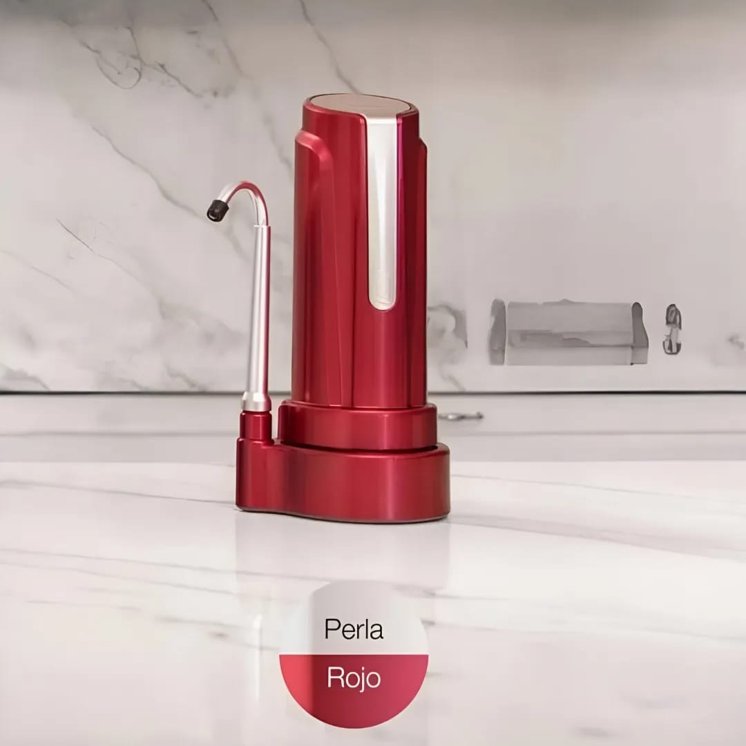 Filtro Purificador De Agua Sobre Mesada Dvigi Aqua Plateado