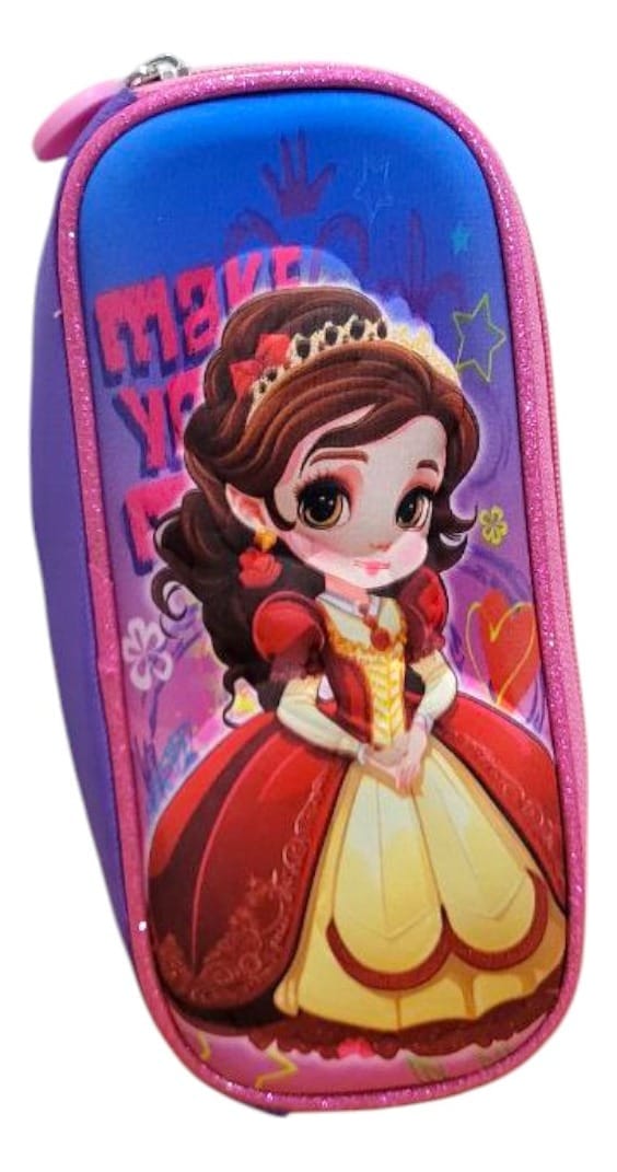 Mochila Niña 3d Set X3 + Carrito Regalo
