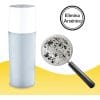 Filtro Purificador De Agua Sobre Mesada Dvigi Aqua Plateado