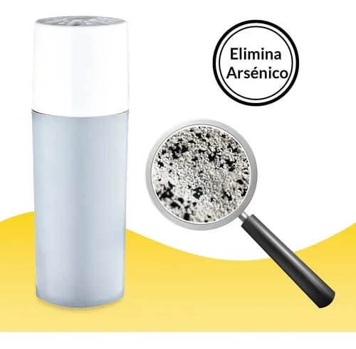 Filtro Purificador De Agua Sobre Mesada Dvigi Aqua Plateado