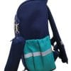 Mochila Escuela Dinosaurio Set X2 Para Niño Color Azul