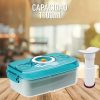 Taper Recipiente Al Vacío Para Alimentos Hermético 1100ml - Thumbnail Image 3