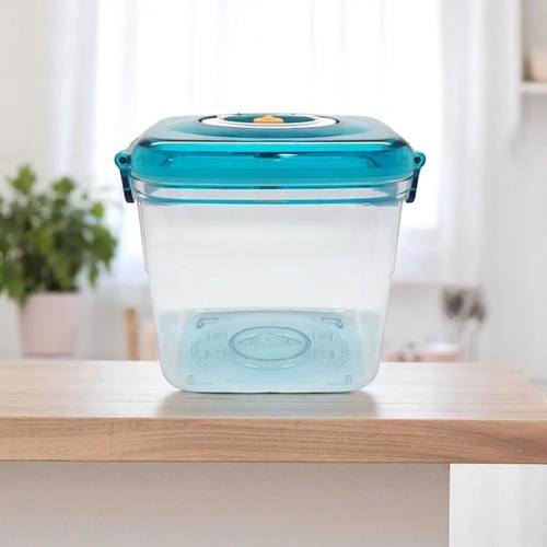 Taper Recipiente Al Vacío Para Alimentos Hermético 1300ml - Imagen 4